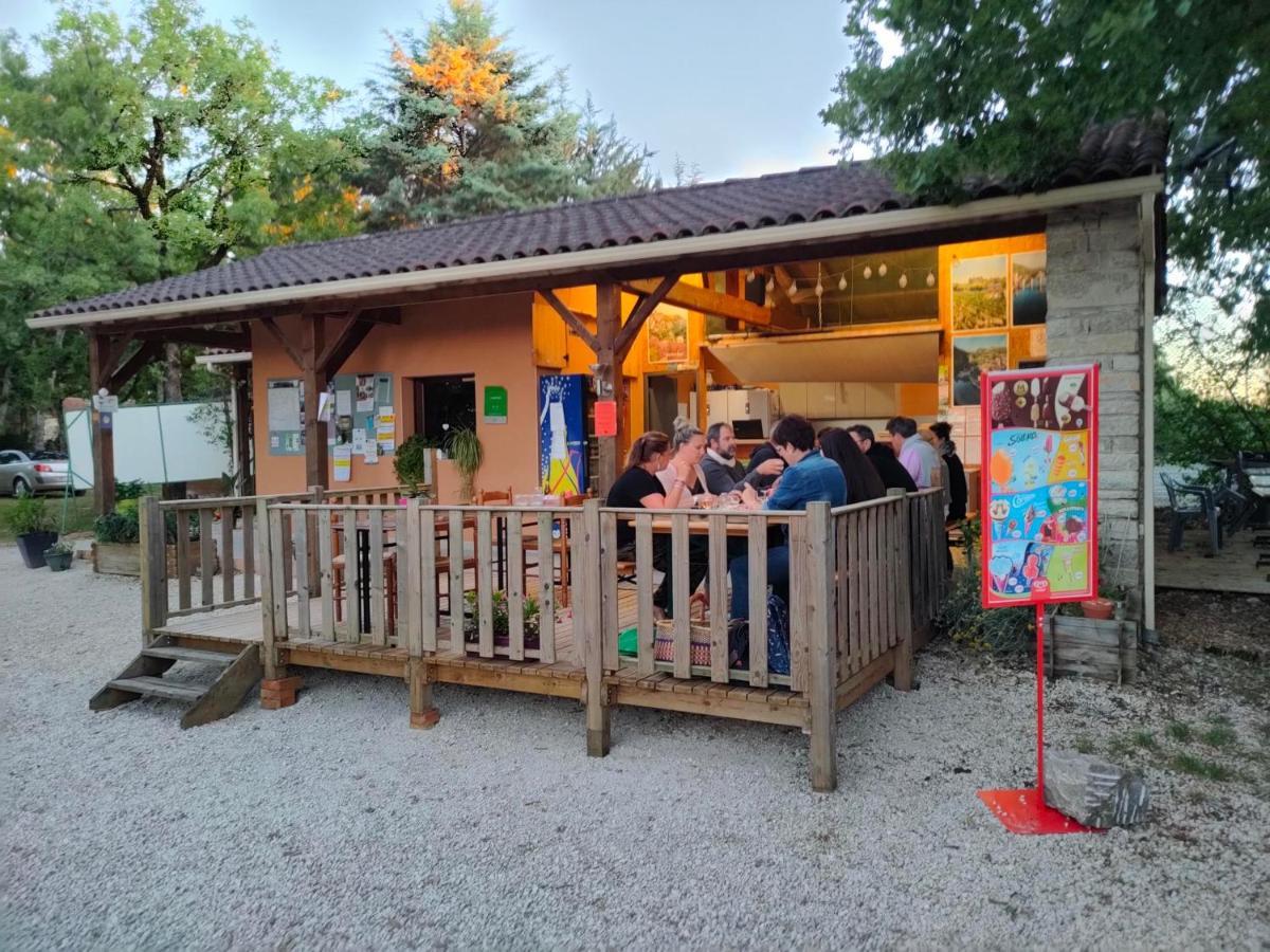 Camping Le Bel Air Mobil Home Le Palmier 4 Personnes Limogne-en-Quercy Exterior foto